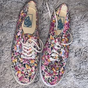 Floral vans